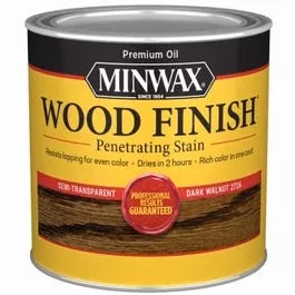 1/2-Pt. Dark Walnut Wood Finish