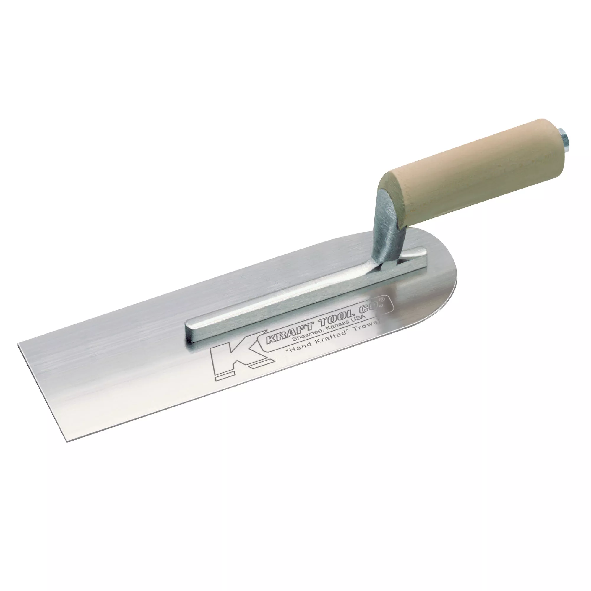 10-1-2-x-3-pipe-trowel-with-camel-back-wood-handle 10-1/2" x 3" Pipe Trowel with Camel Back Wood Handle