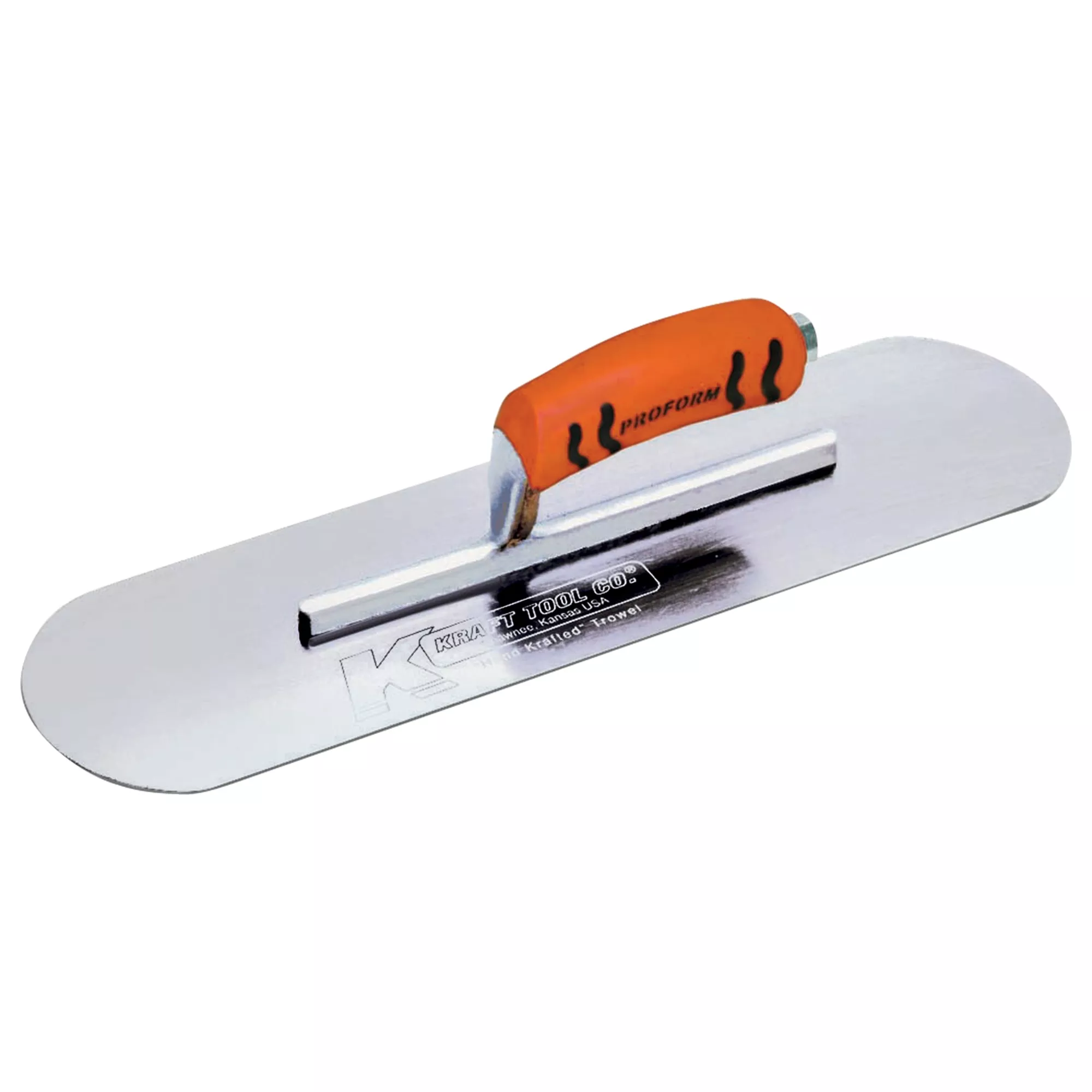 10-x-3-chrome-no-burn-pool-trowel-with-proform-handle 10" x 3" Chrome No Burn Pool Trowel with ProForm Handle
