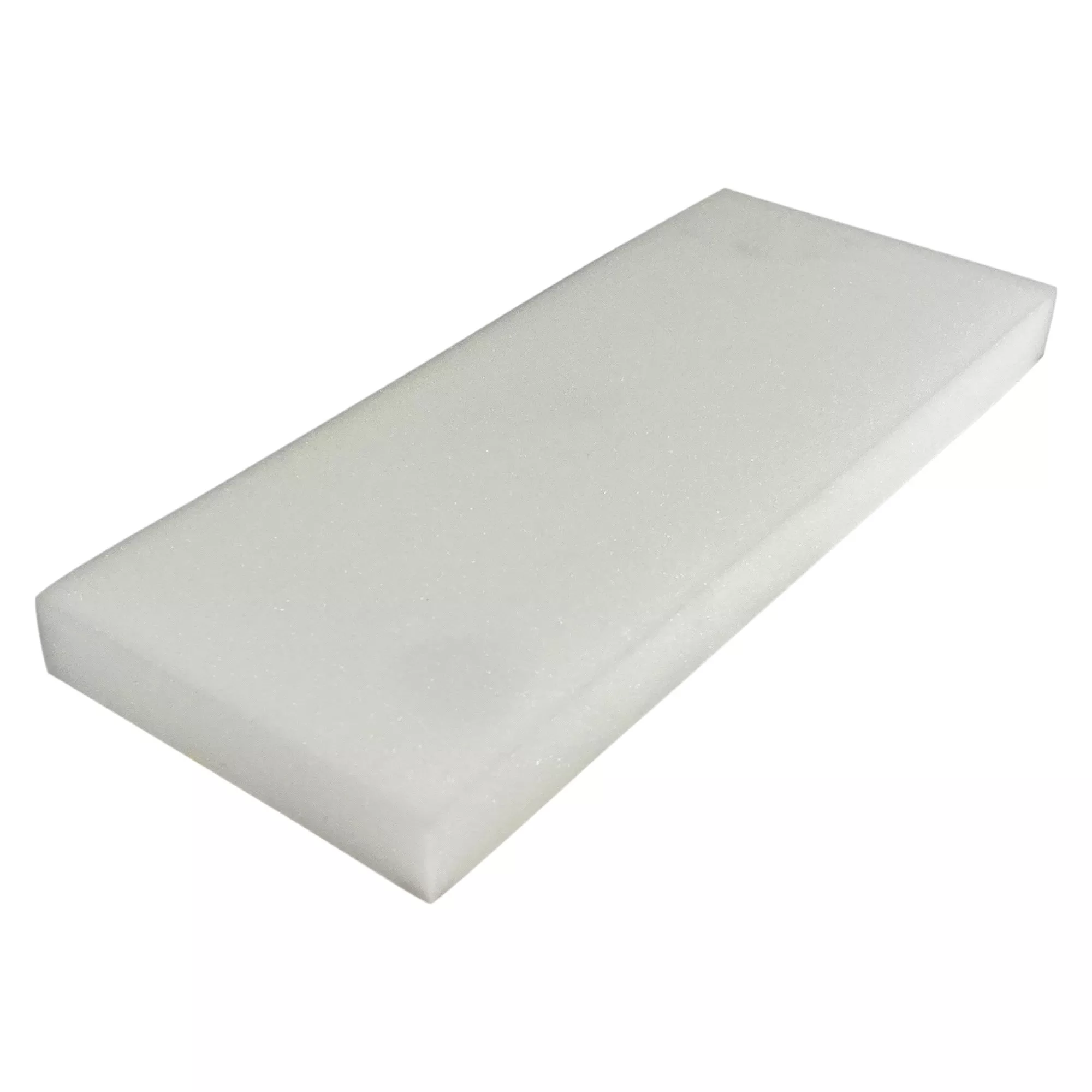 10-x-4-x-3-4-white-poly-foam-replacement-pad-float-pl606 10" x 4" x 3/4" White Poly-Foam Replacement Pad for Float (PL606)