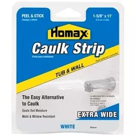 11-ft-white-wide-tub-wall-caulkstrip 11-Ft. White Wide Tub & Wall Caulkstrip