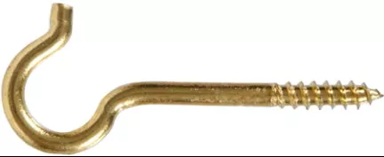 12-solid-brass-ceiling-hook #12 SOLID BRASS CEILING HOOK