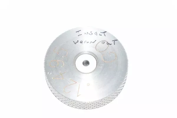 12495-no-go-ring-gage-insert-worn-out-go-gauge .12495 No Go Ring Gage Insert Worn Out Go Gauge