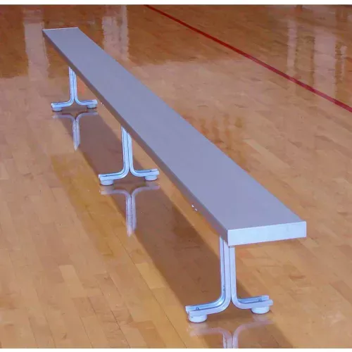 15-aluminum-park-bench-backless-portable 15' Aluminum Park Bench, Backless, Portable