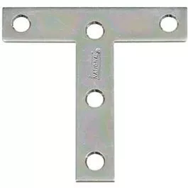 2-Pk., 4 x 4-In. Zinc "T" Plate