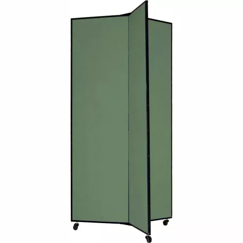 3-panel-display-tower-6-5-h-fabric-mallard 3 Panel Display Tower, 6'5"H, Fabric - Mallard