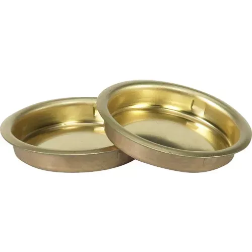 30-15PK2 Johnson Hardware Snap-In Flush Cup Pocket Door Pull