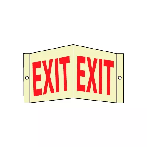 3d-glow-sign-acrylic-8x14-exit 3D Glow Sign Acrylic - 8X14 Exit