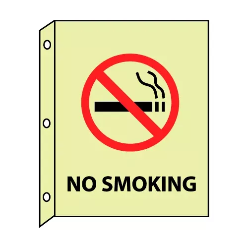 3d-glow-sign-plastic-no-smoking 3D Glow Sign Plastic - No Smoking