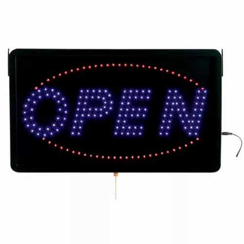 aarco-large-led-sign-open-22-w-x-13-h Aarco Large LED Sign Open - 22"W x 13"H