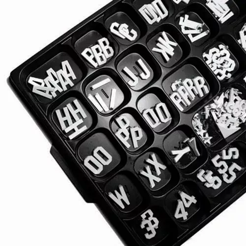 aarco-universal-single-tab-white-helvetica-1-2-h-letters-double-set Aarco Universal Single Tab White Helvetica 1/2"H Letters Double Set