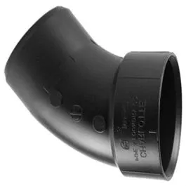 abs-dwv-pipe-fitting-45-degree-street-ell-2-in ABS/DWV Pipe Fitting, 45-Degree Street Ell, 2-In.
