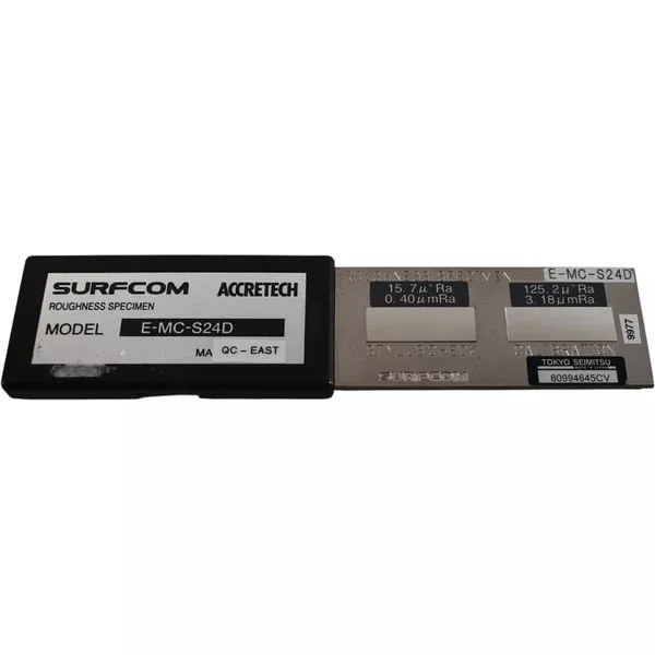 accretech-tokyo-seimitsu-e-mc-s24d-roughness-specimen-surfcom-calibration-japan Accretech Tokyo Seimitsu E-MC-S24D Roughness Specimen Surfcom Calibration Japan