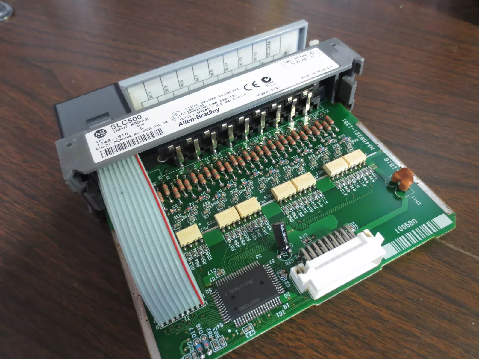 allen-bradley-1746-ib16-input-module-slc500-ser-c-input-10-30vdc ALLEN-BRADLEY 1746-IB16 INPUT MODULE for SLC500 - Ser. C - INPUT 10-30VDC