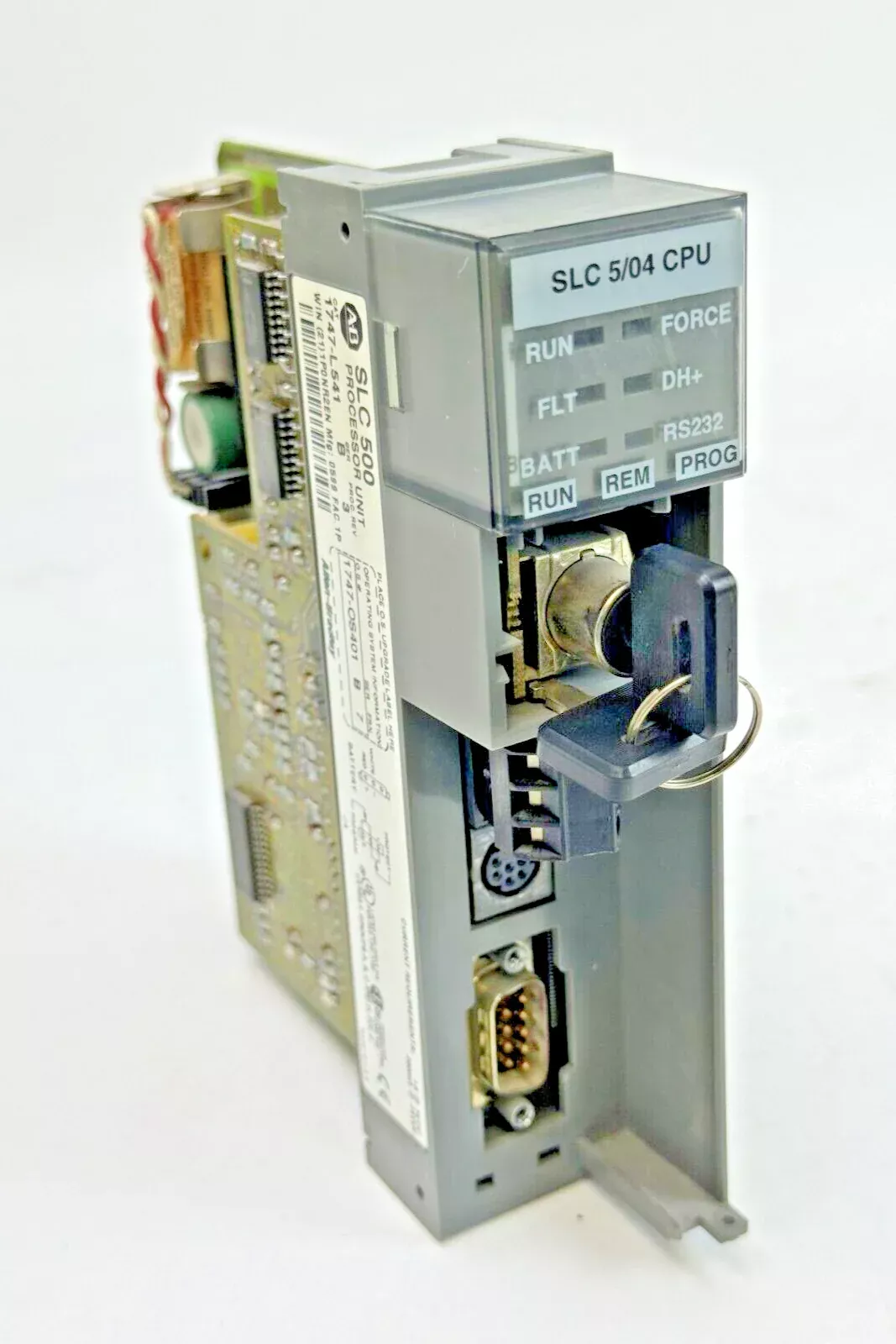 allen-bradley-1747-l541-ser-b-proc-rev-3-slc-5-04-cpu-processor-no-door ALLEN-BRADLEY - 1747-L541 SER. B PROC REV: 3 - SLC 5/04 CPU PROCESSOR *NO DOOR