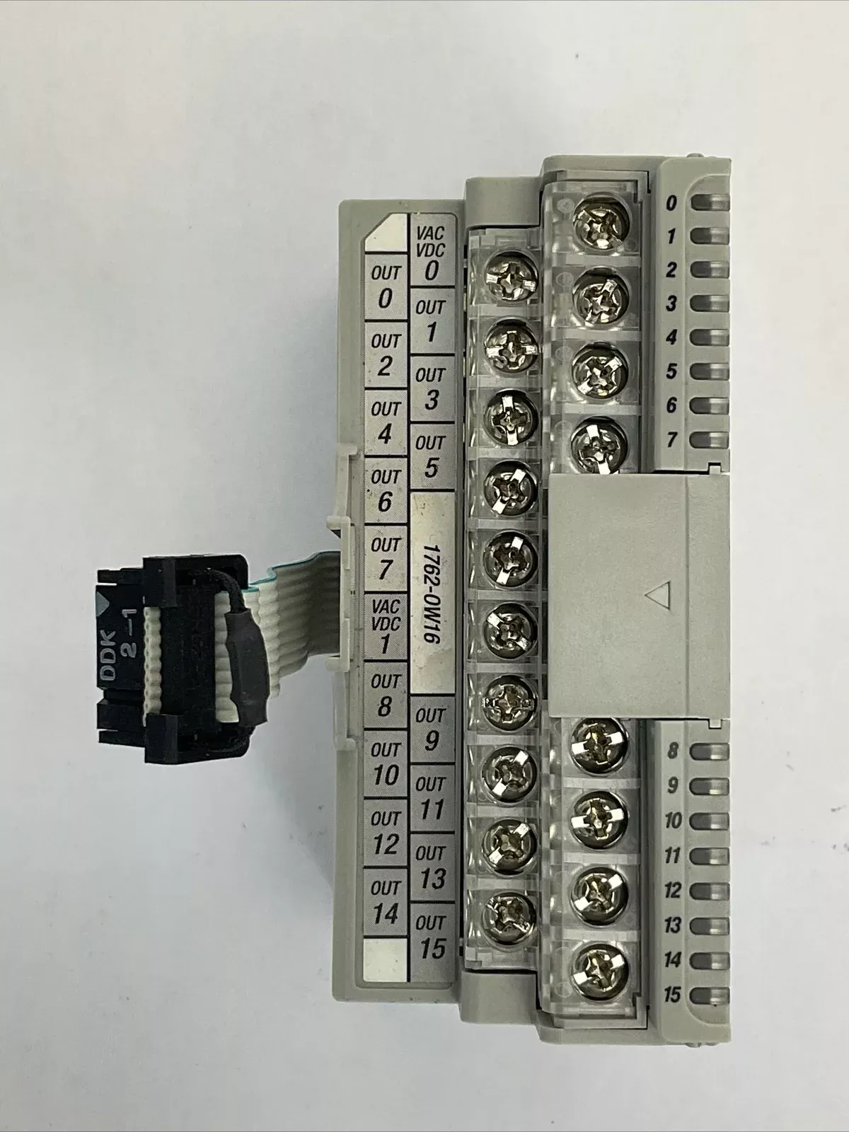 allen-bradley-1762-ow16-micrologix-16pt-vac-vdc-relay-output-sere-b-rev ALLEN BRADLEY 1762-OW16 MICROLOGIX 16PT VAC/VDC RELAY OUTPUT SERE B REV A