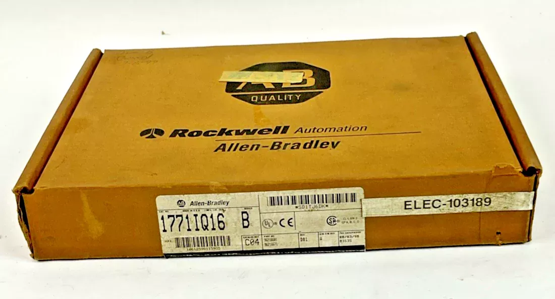 allen-bradley-1771-iq16-plc-isolated-input-module-ser-b-rev-c04-32vdc-fw-rev ALLEN BRADLEY 1771-IQ16 PLC ISOLATED INPUT MODULE SER.B REV.C04 32VDC FW REV.A