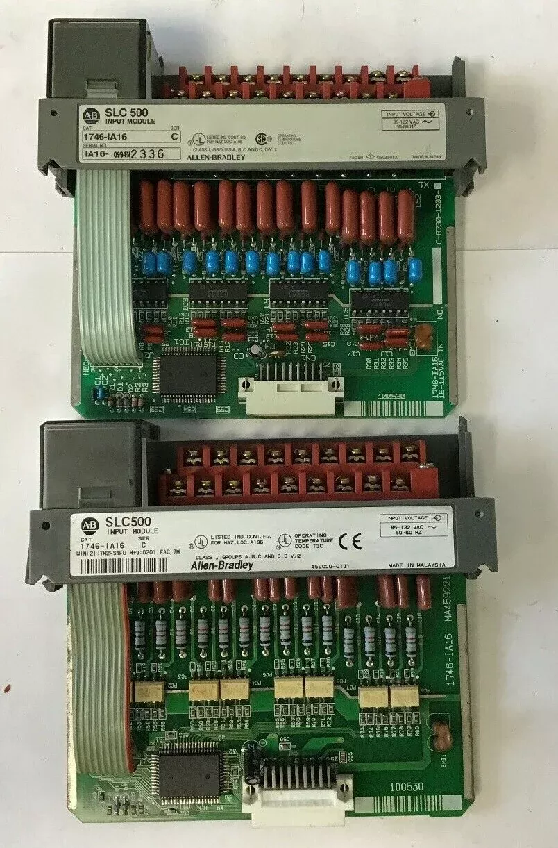 allen-bradley-slc500-1746-ia16-input-module-ser-c-132vac-50-60hz-lotof2 ALLEN BRADLEY SLC500 1746-IA16 INPUT MODULE SER.C 132VAC 50/60HZ***LOTOF2***