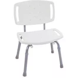 bath-safety-adjustable-tub-shower-chair-white Bath Safety Adjustable Tub & Shower Chair, White