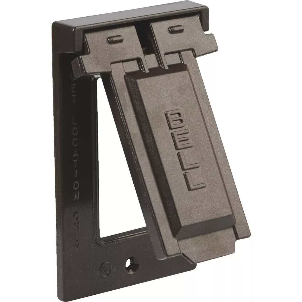 bell-single-gang-rectangular-aluminum-bronze-weatherproof-outdoor-box-cover Bell Single Gang Rectangular Aluminum Bronze Weatherproof Outdoor Box Cover
