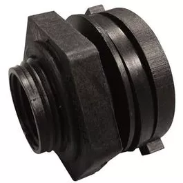 bulkhead-fitting-pvc-schedule-40-3-4-in Bulkhead Fitting, PVC, Schedule 40, 3/4-In.