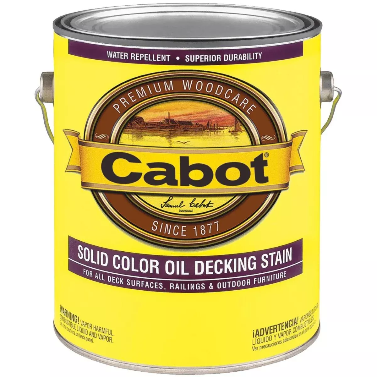 cabot-voc-solid-color-oil-deck-stain-neutral-base-1-gal Cabot VOC Solid Color Oil Deck Stain, Neutral Base, 1 Gal.