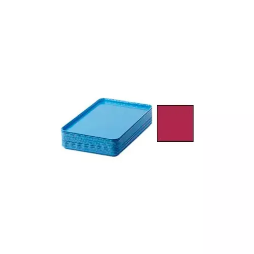 Cambro 1826505 - Camtray 18" x 26" Rectangular,Cherry Red - Pkg Qty 6