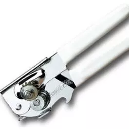 Can Opener, Chrome/White