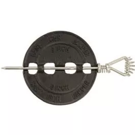 Cast Iron Stove Pipe Damper, 5-In.