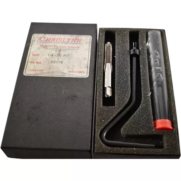 Chrislynn 82116 1/4''-20 Standard UNC Thread Repair Kit