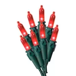 christmas-led-light-set-mini-red-100-ct Christmas LED Light Set, Mini, Red, 100-Ct.
