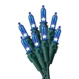 christmas-light-set-mini-blue-100-ct Christmas Light Set, Mini, Blue, 100-Ct.