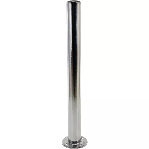 chrome-plated-steel-bollard Chrome-Plated Steel Bollard