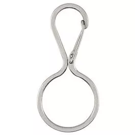 Clip Key Ring, Stainless Steel