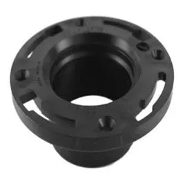 closet-pipe-flange-hub-end-abs-dwv-4-x-3-in Closet Pipe Flange Hub End, ABS/DWV, 4 x 3-In.