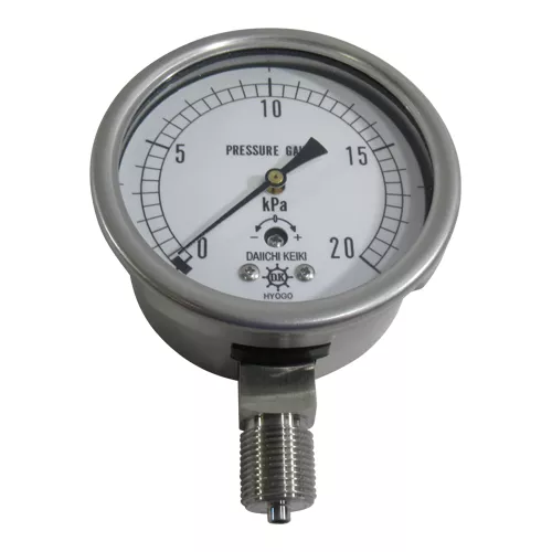 daiichi-keiki-at3-8-75x20kpa-low-pressure-gauge Daiichi Keiki | AT3/8-75X20KPA | Low-Pressure Gauge