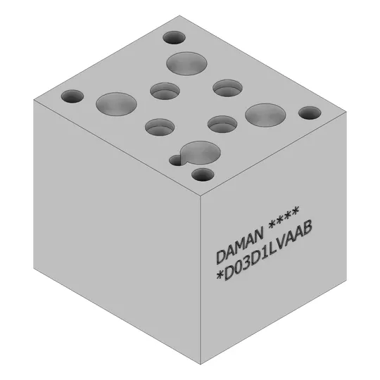 Daman | AD03D1LVAAB | Valve Adapter