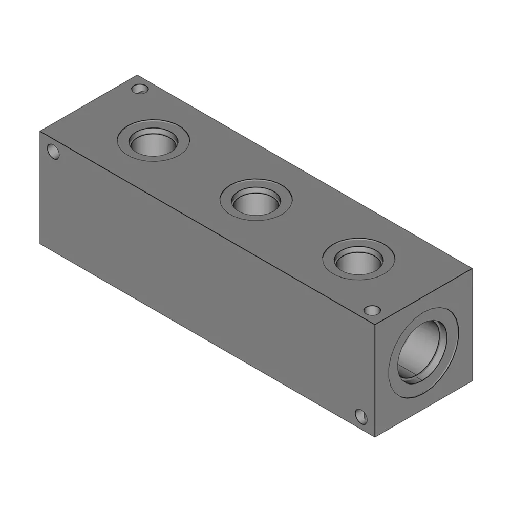 daman-dh1800304s-header-manifold-block Daman | DH1800304S | Header Manifold Block