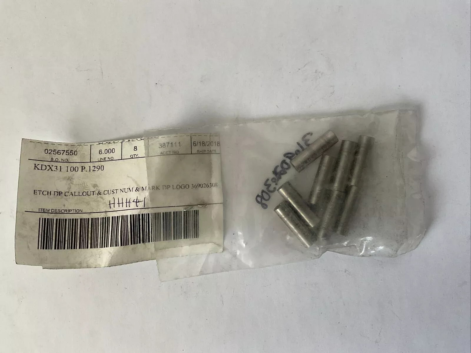 dayton-kdx31-100-p-1290-punch-bag-8 DAYTON KDX31 100 P.1290 PUNCH (BAG OF 8)