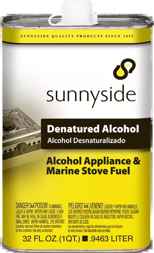 Denatured Alcohol Solvent, 1-Qt.