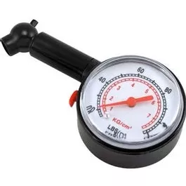 Dial Tire Gauge, 55 PSI