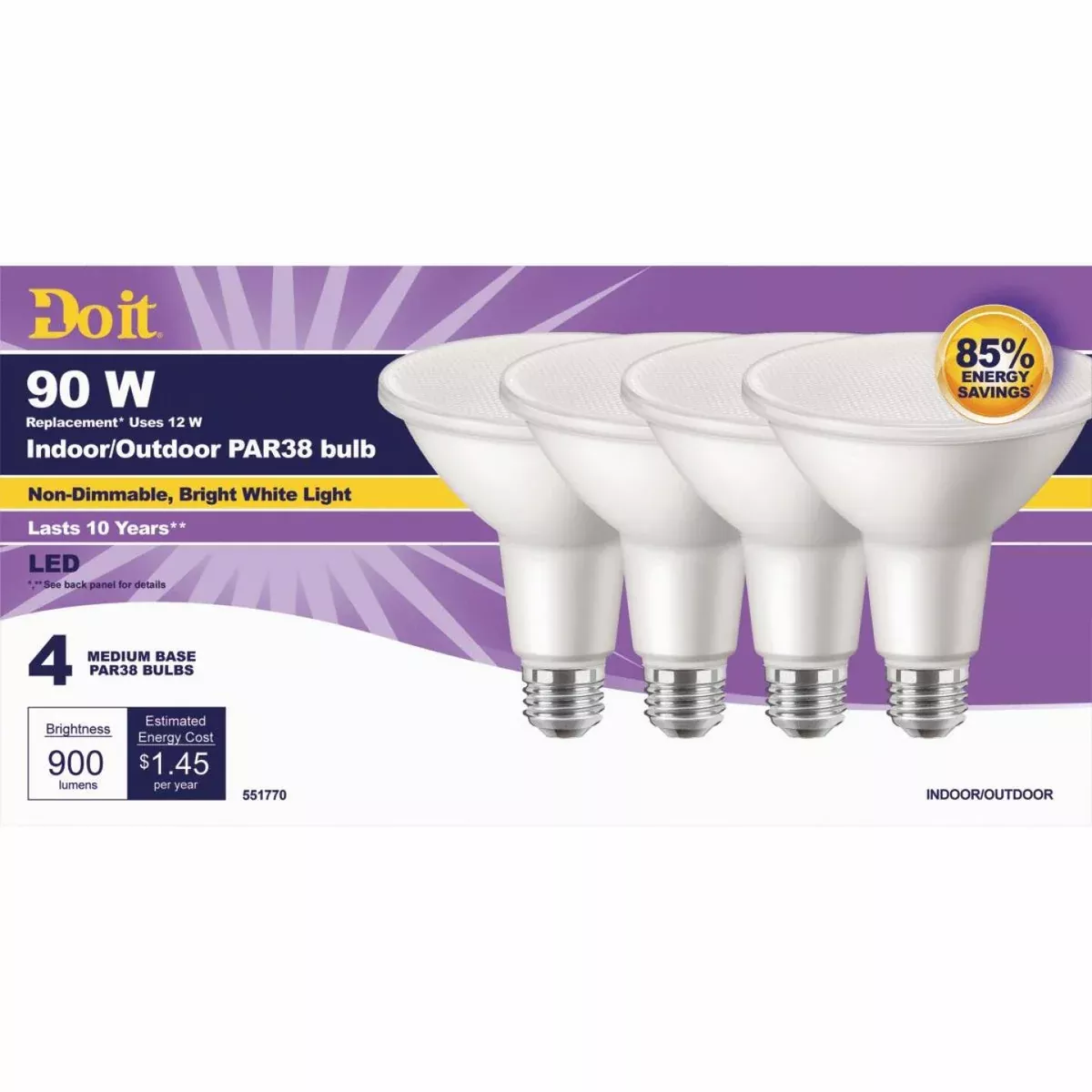 do-it-90w-equivalent-bright-white-par38-medium-led-floodlight-light-bulb-4-pack Do it 90W Equivalent Bright White PAR38 Medium LED Floodlight Light Bulb (4-Pack)
