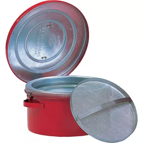 eagle-mfg-red-metal-bench-can-2-quart-capacity Eagle Mfg Red Metal Bench Can, 2 Quart Capacity