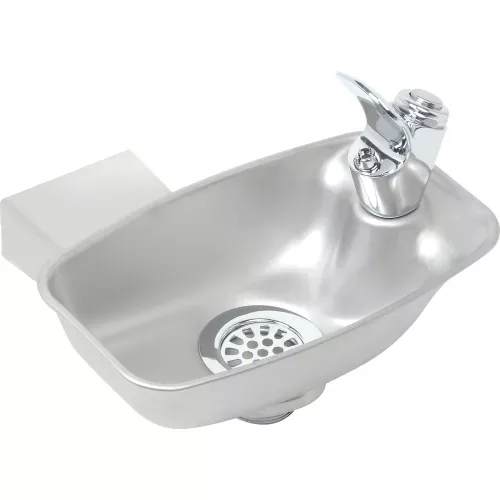 elkay-wall-mount-drinking-fountain-stainless-steel Elkay Wall Mount Drinking Fountain, Stainless Steel