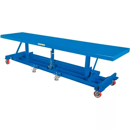 extra-long-deck-mobile-work-positioning-lift-table-cart-ldlt-30120 Extra-Long Deck Mobile Work Positioning Lift Table Cart LDLT-30120
