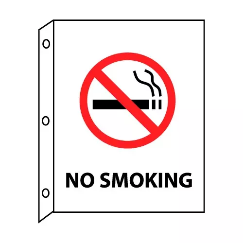 fire-flange-sign-no-smoking Fire Flange Sign - No Smoking