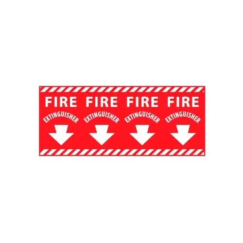 Fire Safety Sign - Fire Extinguisher Column Marker