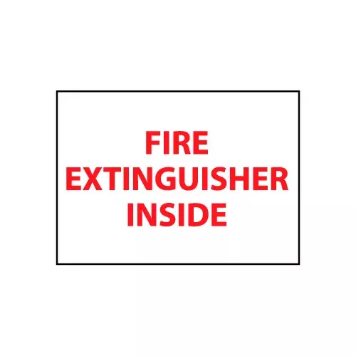 fire-safety-sign-fire-extinguisher-inside-plastic Fire Safety Sign - Fire Extinguisher Inside - Plastic