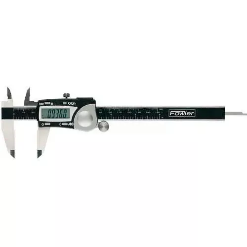 Fowler 54-100-004-2 0-4''/100MM Stainless Steel Digital Caliper W/ Data Output