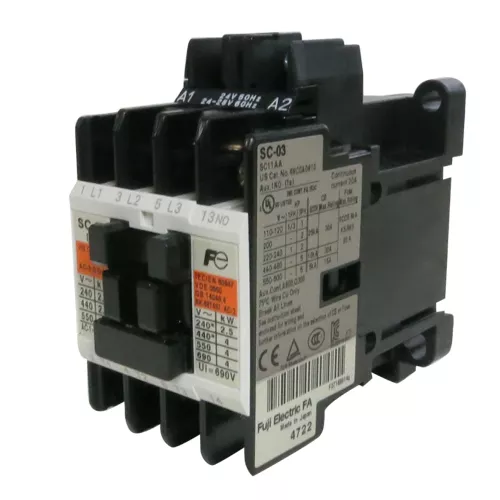 fuji-electric-4nc0a0e10-orange-line-contactor Fuji Electric | 4NC0A0E10 | Orange Line Contactor